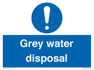 Grey water disposal